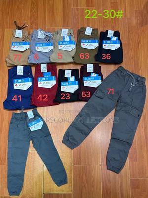 Boys High Quality Cargo Pants. - thumbnail 2