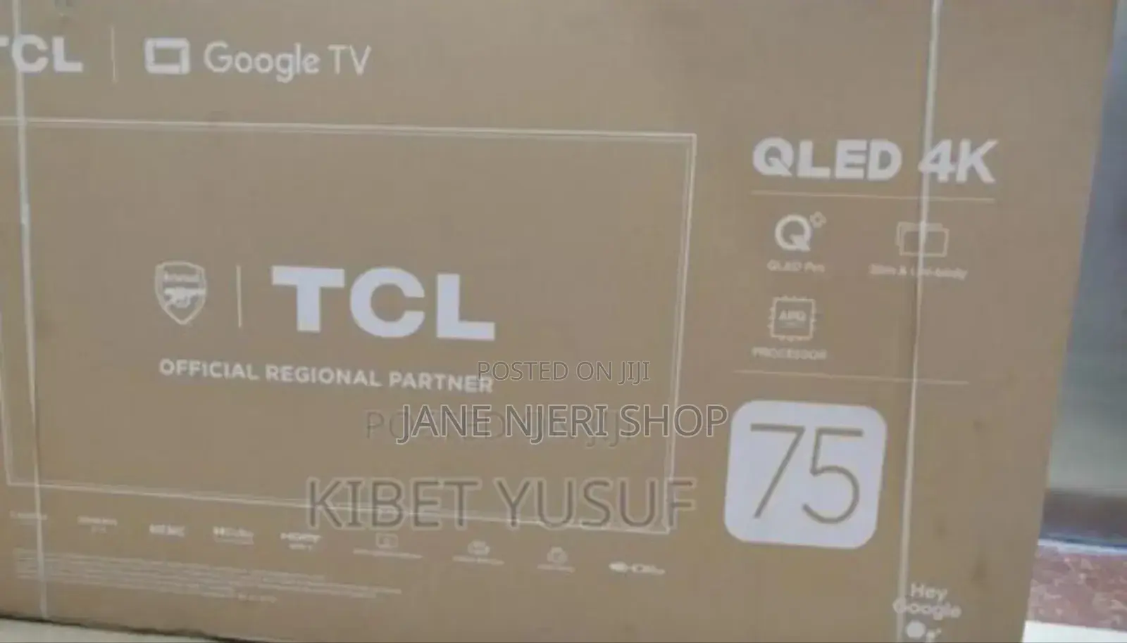 New New 75 Inch TCL Smart Tv