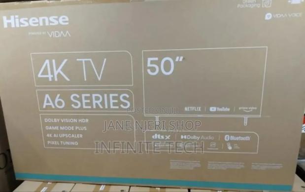 Hisense 50 Inch Smart Tv Frame Less - main view