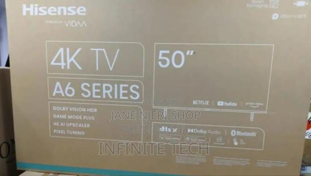 Hisense 50 Inch Smart Tv Frame Less - thumbnail 3