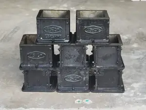 Cast Iron Concrete Cube Moulds 150mm × 150mm