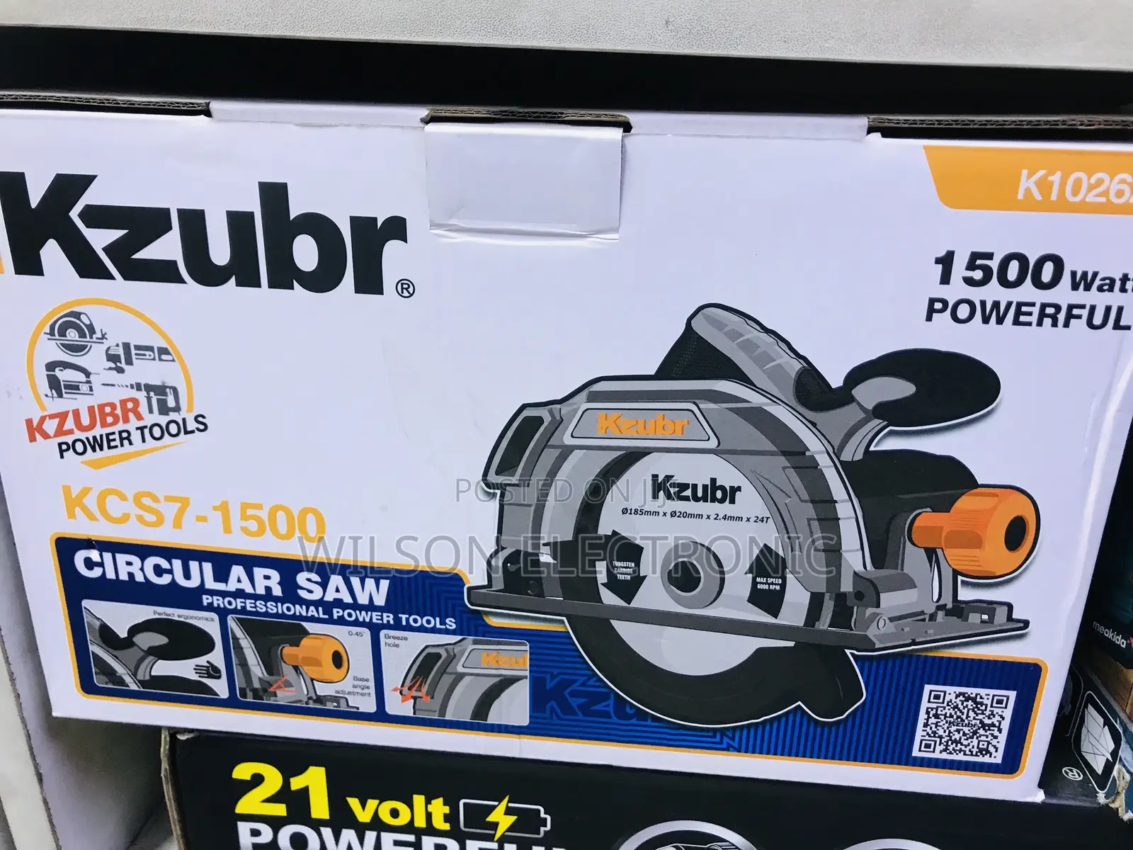 Circular Saw. KZUBR 1500w