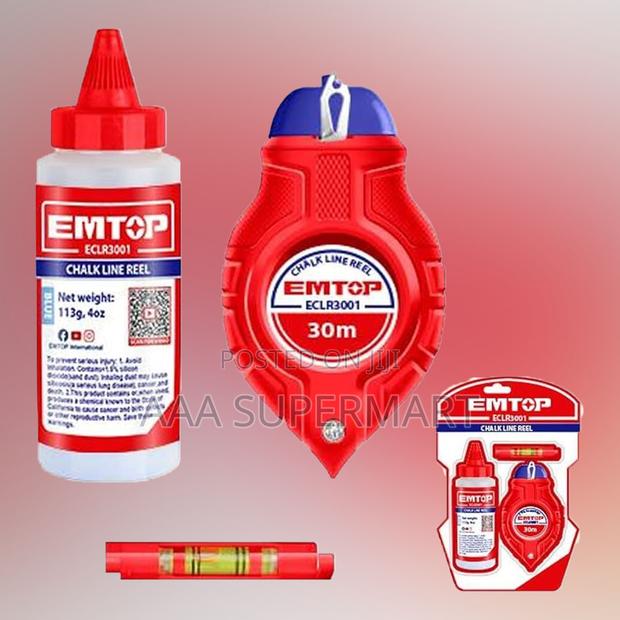 Emtop Chalk Line Reel - main view