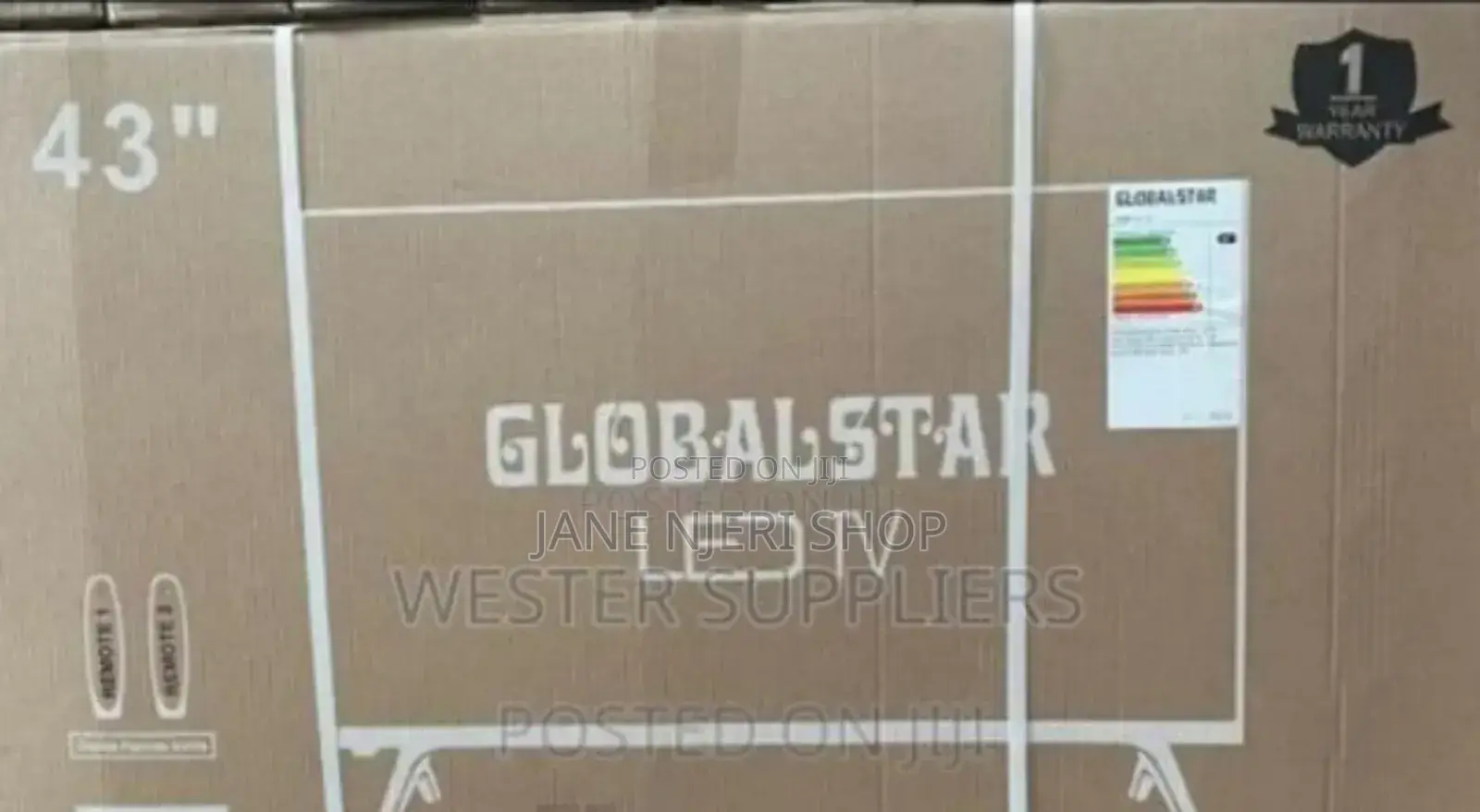 Brand New Quality New Model Globalstar Tv 43 Inches