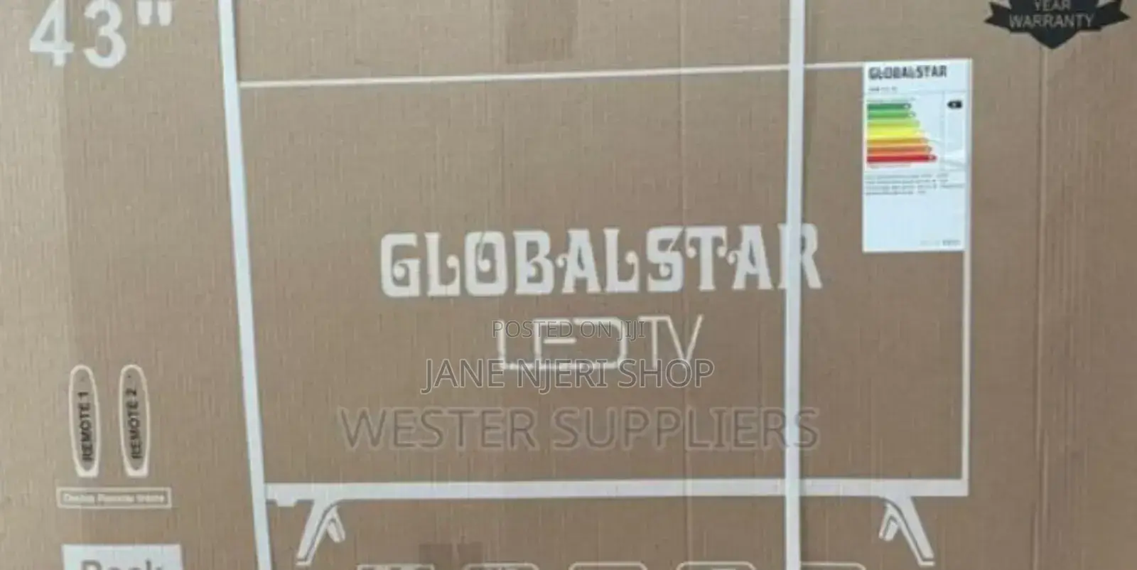 Brand New Quality New Model Globalstar Tv 43 Inches