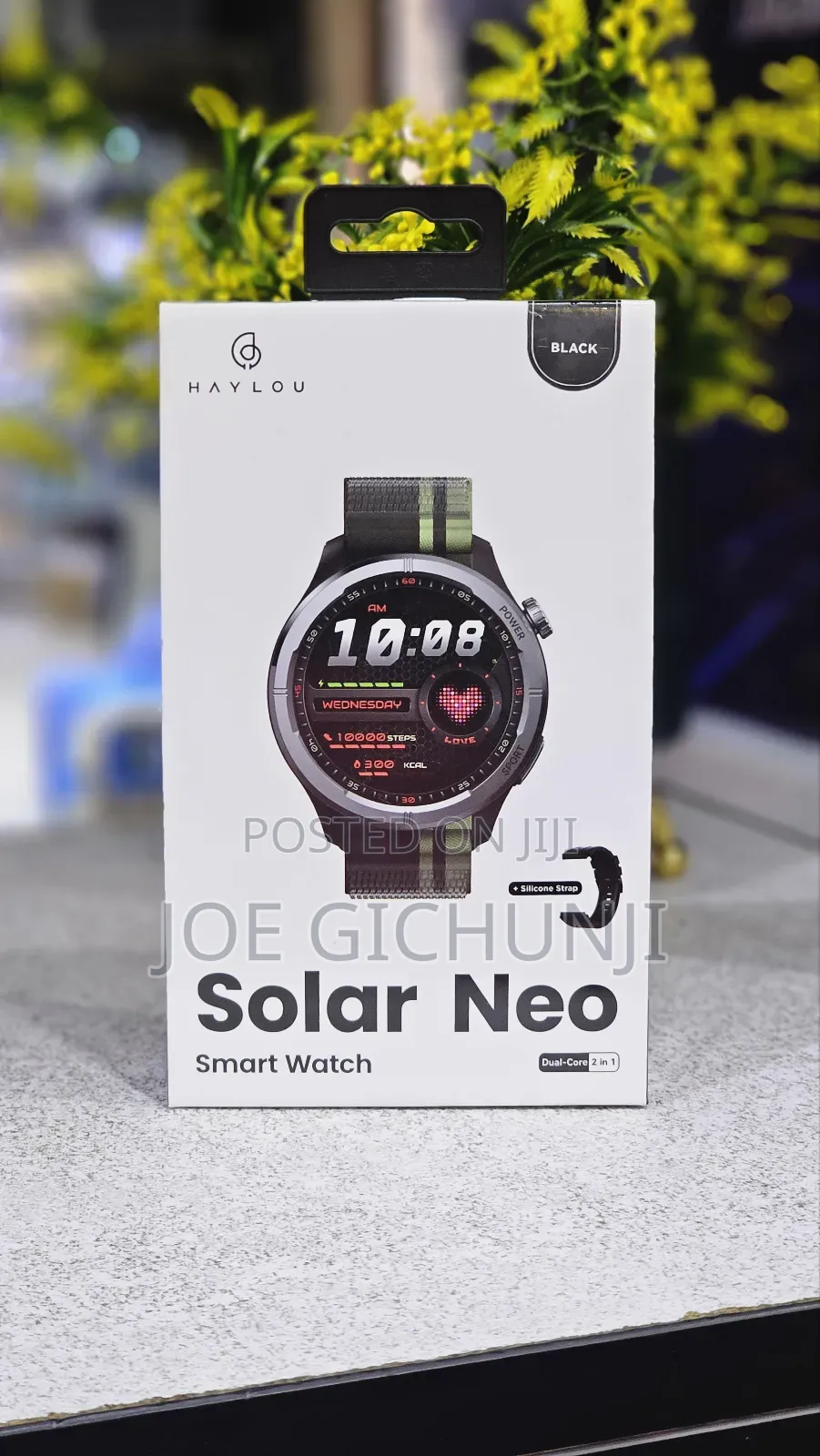 HAYLOU Solar Neo Smart Watch for Men,1.53" HD Touch Screen
