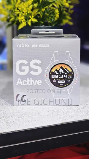 Mibro GS Active Smartwatch Fitness Tracker With Built-in GPS