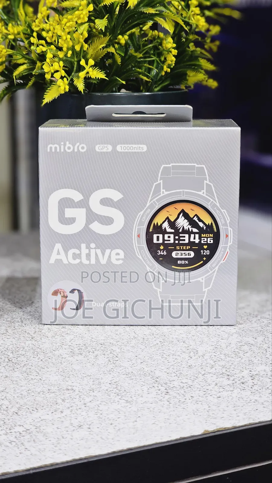 Mibro GS Active Smartwatch Fitness Tracker With Built-in GPS