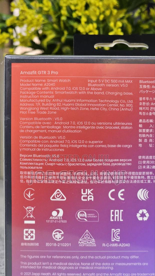 Amazfit GTR 3 Smart Watch 46mm for Android iPhone, - thumbnail 2