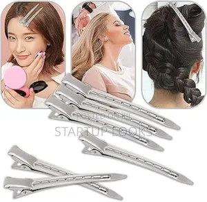 Pack of Metal Hair Styling Clips