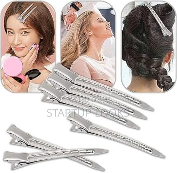 Pack of Metal Hair Styling Clips
