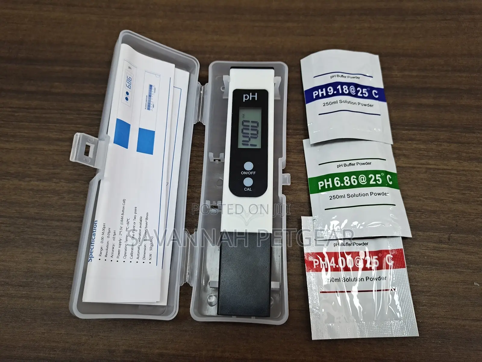 Digital PH Tester PH Meter Digital + Free Calibration Powder
