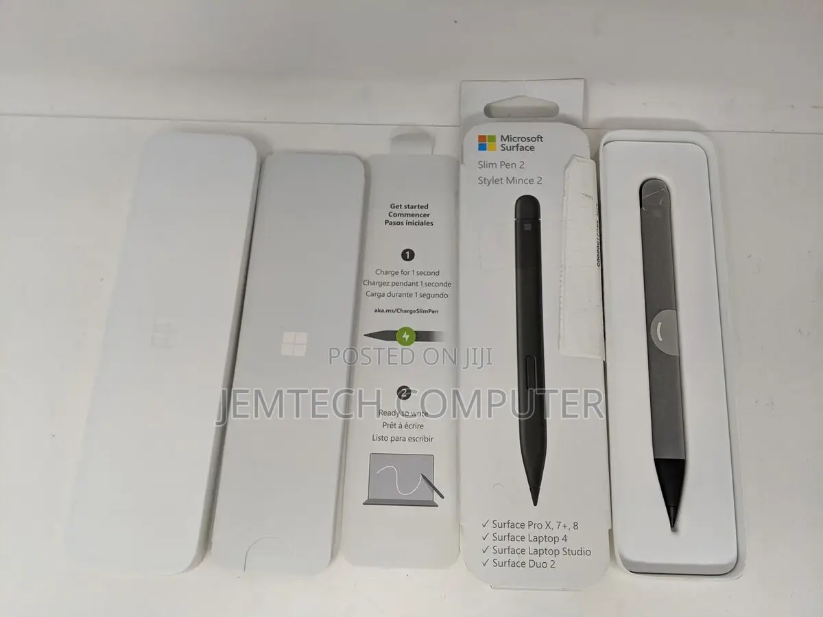 Microsoft Pen2 Charcoal Black Surface Slim> Pen 2 Microsoft