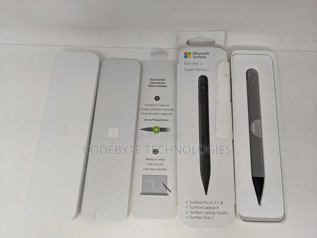 Microsoft Pen2 Charcoal Black Surface Slim> Pen 2 Microsoft - thumbnail 2