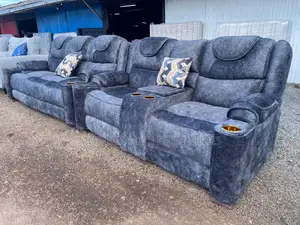 Top Notch Finishing 5 Seater Semi-Recliner Sofa