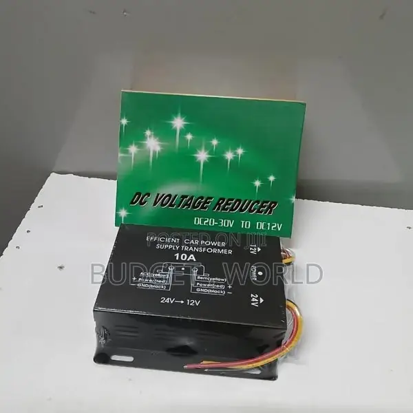 24v to 12v 10a Efficiently Car Power Supply Transformer DC