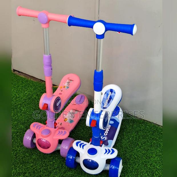 2 in 1 Kids Strong Scooter - main view