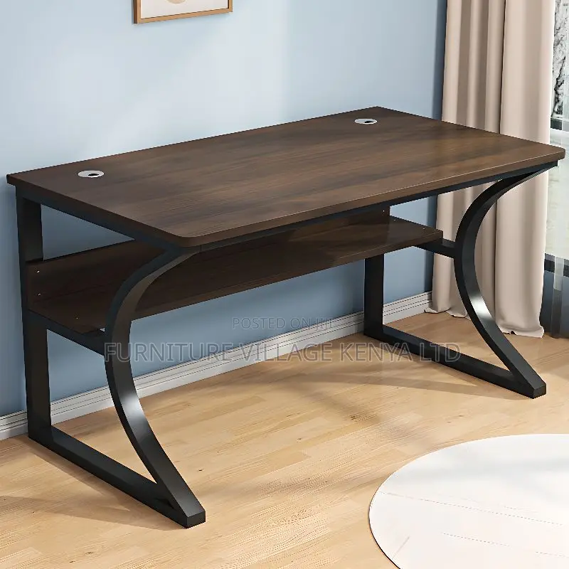 Office Desk :Simple Wooden Office Desk
