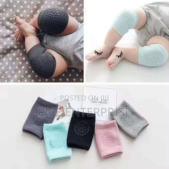 Baby Knee Pad -Pink, Blue, Grey, Black