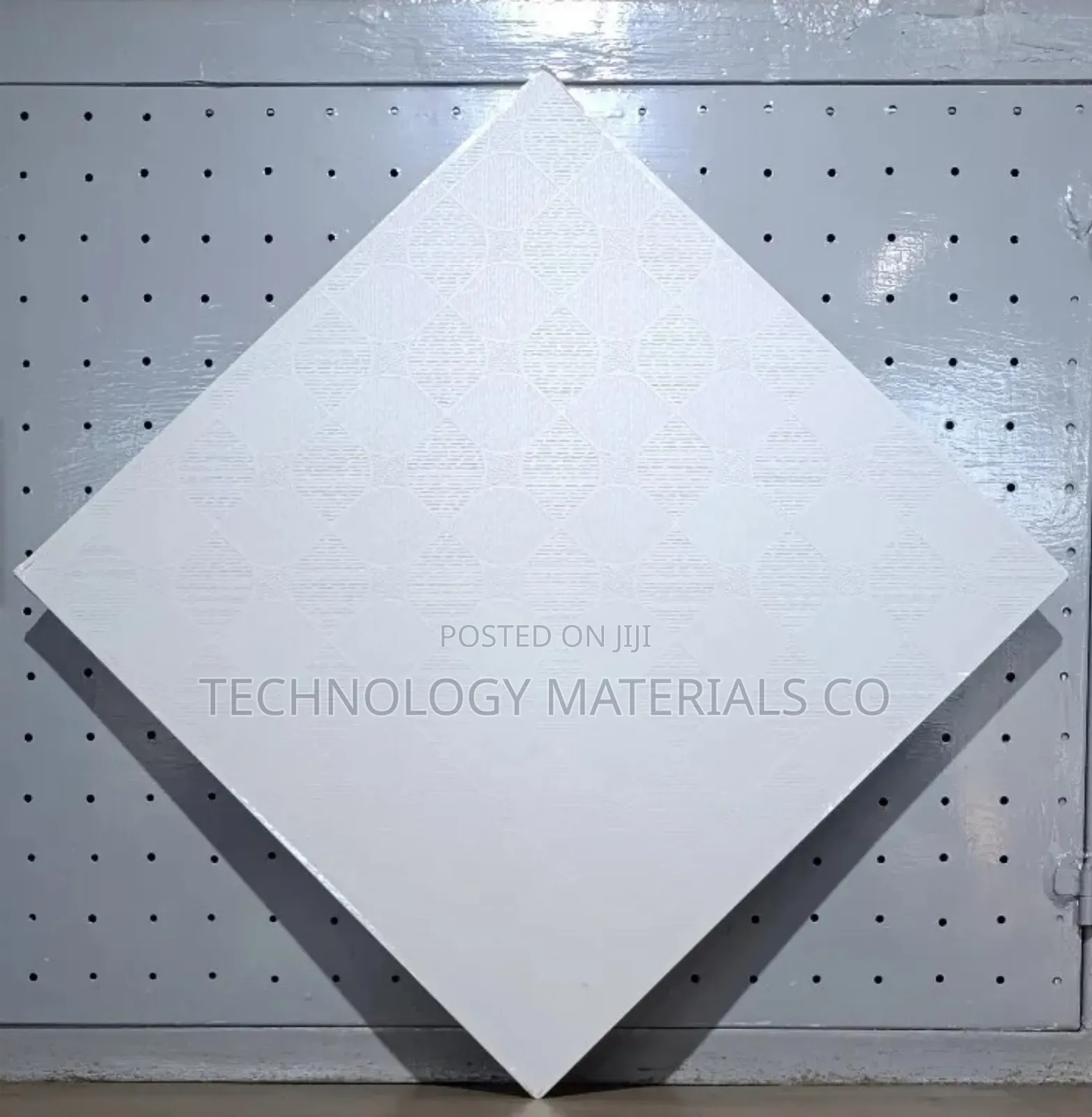 High Moisture Resistant THUMB Gypsum Ceiling Tiles.