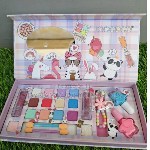 Kids Washable Makeup Set Toy Kit for Girls-*