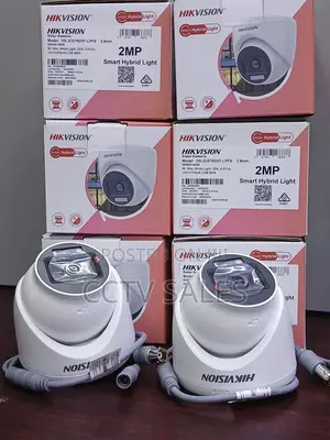 Smart Hybrid Light Hikvision 2mp Dome CCTV Camera