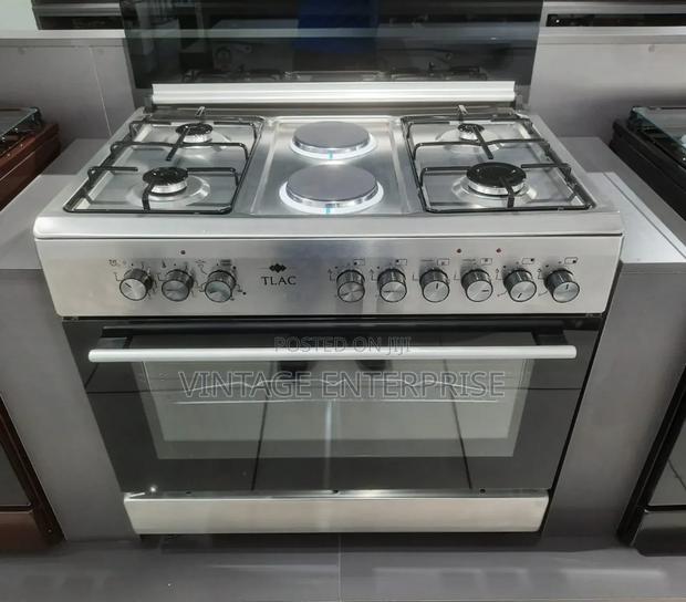 60*90 Tlac 4+2 Standing Cooker With Electric Oven