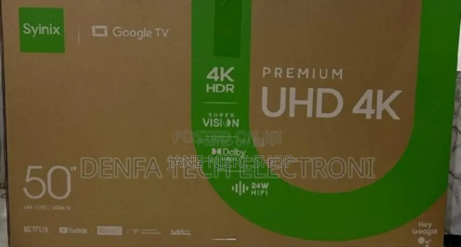 50 Inches Syinix Tv