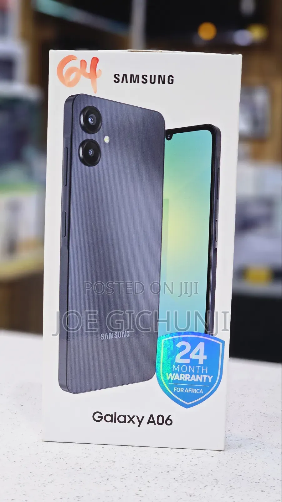 New Samsung Galaxy A06 64 GB Black