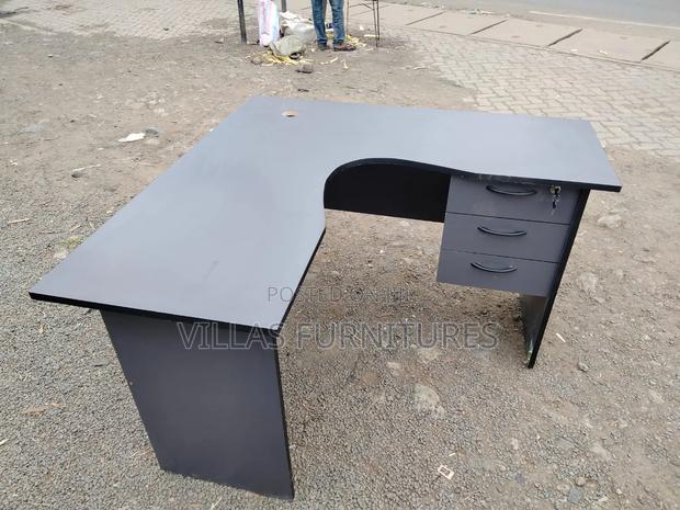 Urban Curved L Shaped Office Desk