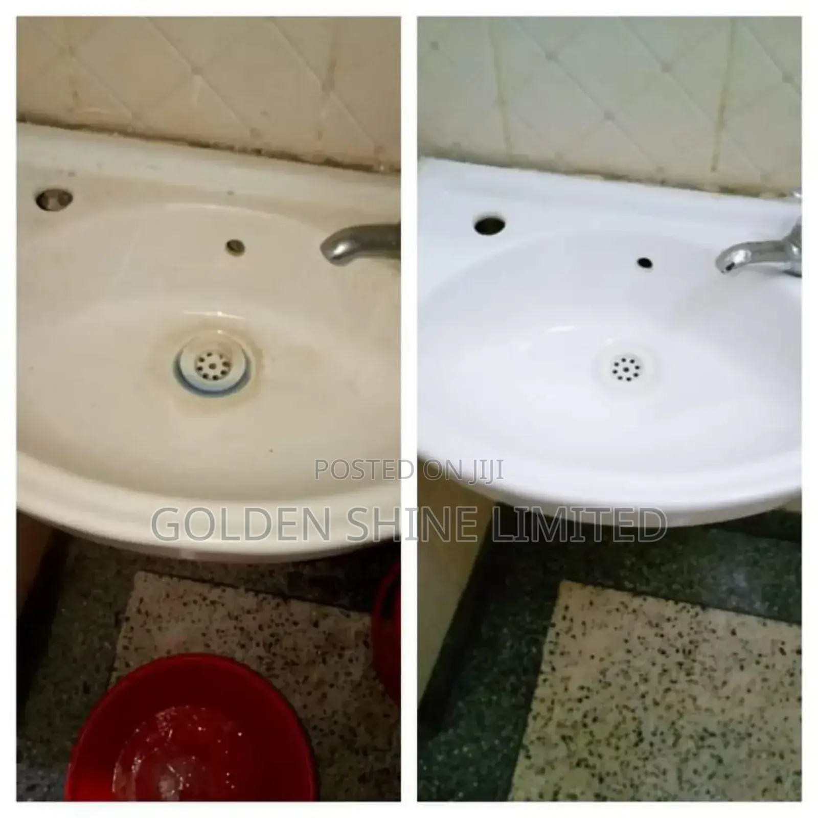 Latrine, Toilet and Sink Cleaning