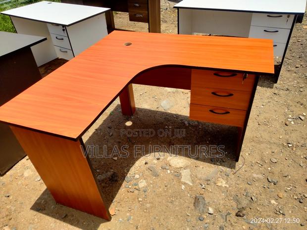Cherry 4 by 4 Feet Office Desk