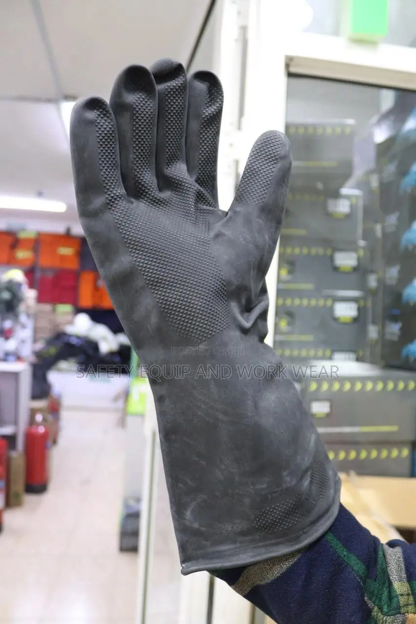 Sun Industrial Rubber Gloves (Heavy Duty)