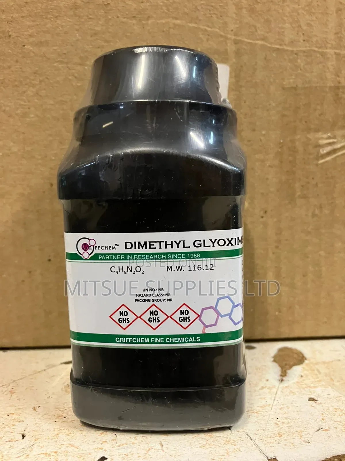 Griffchem Dimethyl Glyoxime AR 100G