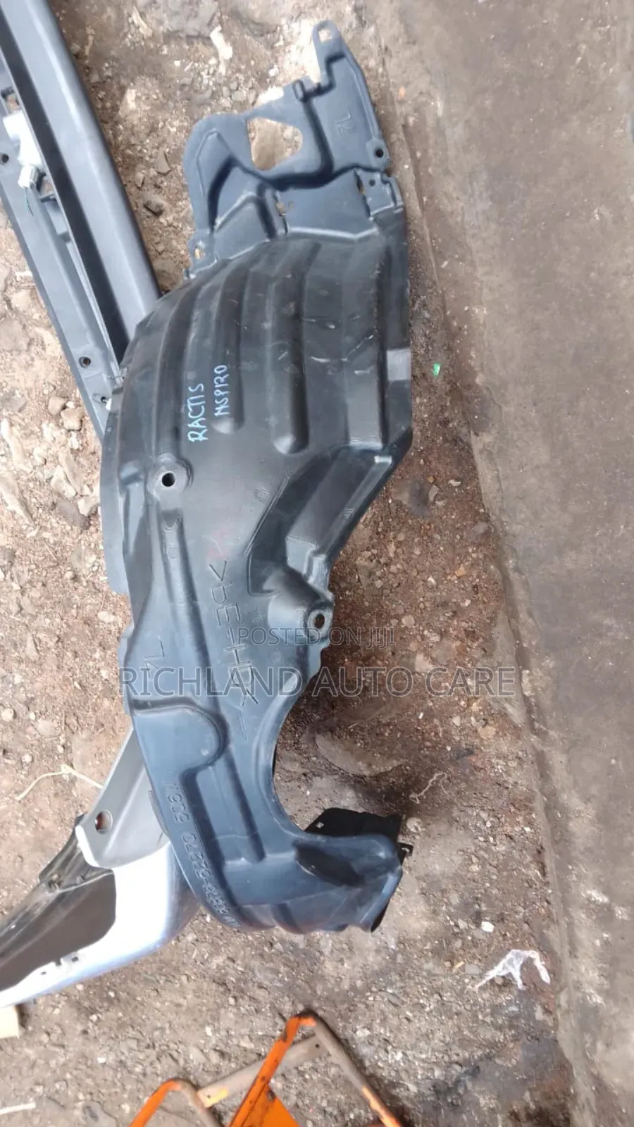 Ractis Stone Guard Nsp120 2010 to Year 2015 Model