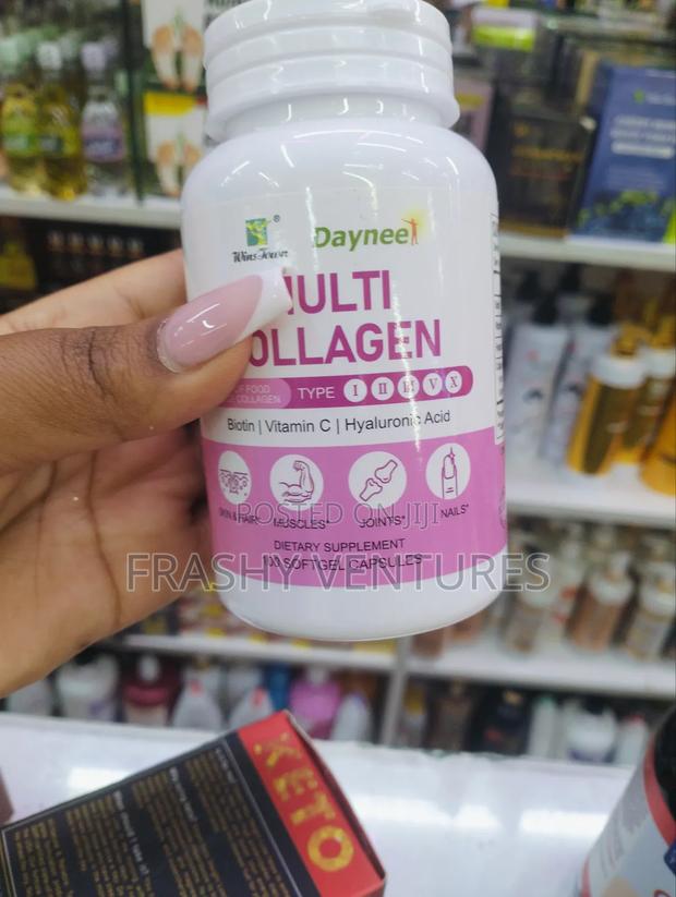 Multi Collagen Capsules With Biotin Vitamin C - main view