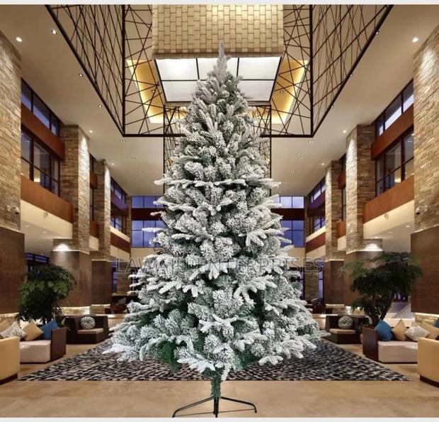 Snow Flaked Christmas Tree