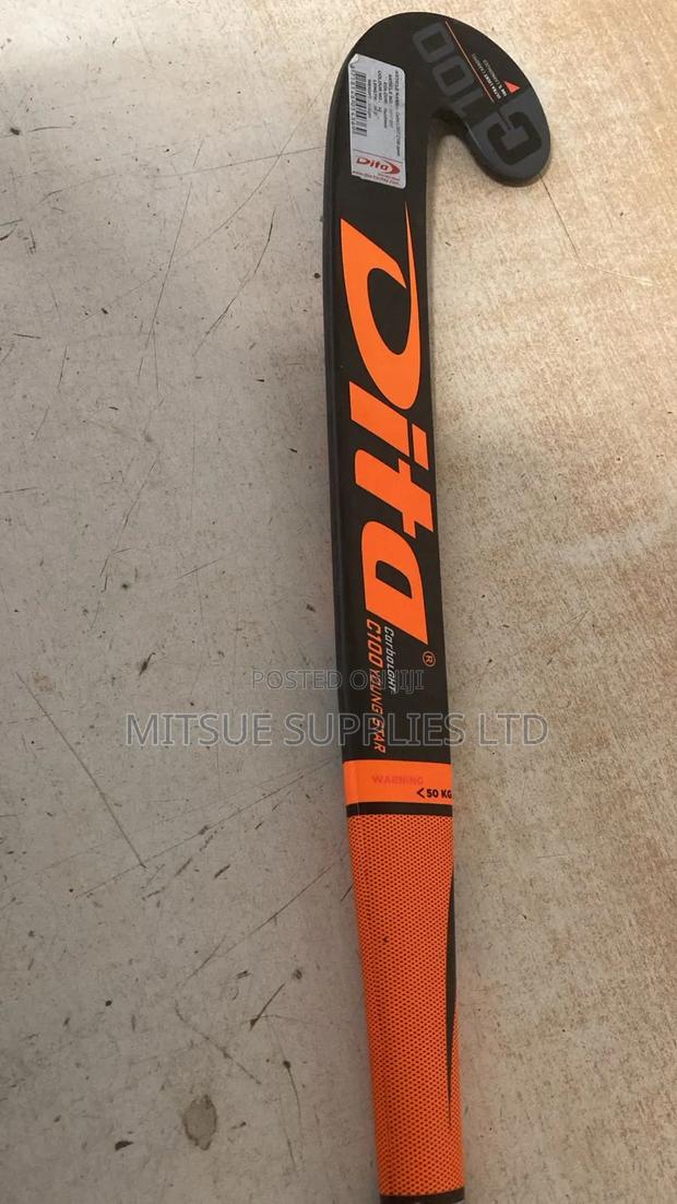 Hockey Stick Dita Carbotec C-100 Orange Black Fully Carbon