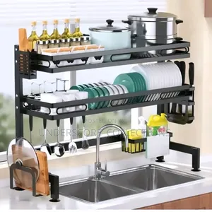Double Layer Over the Sink Drying Rack.