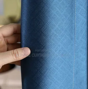 Blue. Glod. Orange. Curtains Curtains