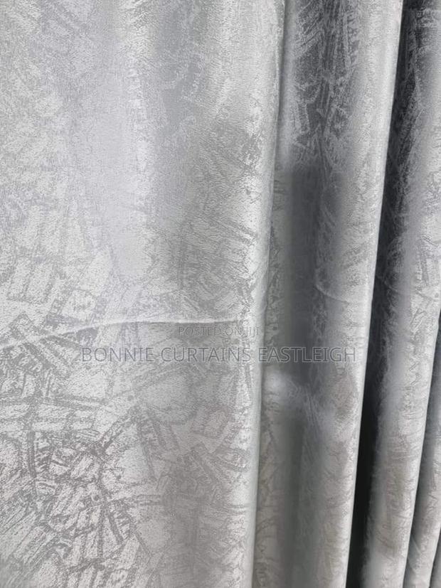 Orange. Cream. Grey. Blue Curtains Curtains - thumbnail 3