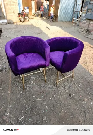 Manicure Styling Seats, Dark Purple 