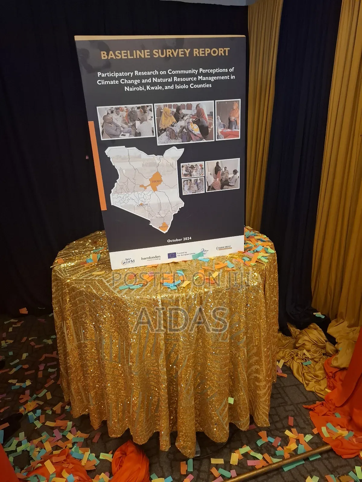 Rotatable Table and Booth for Book Launch