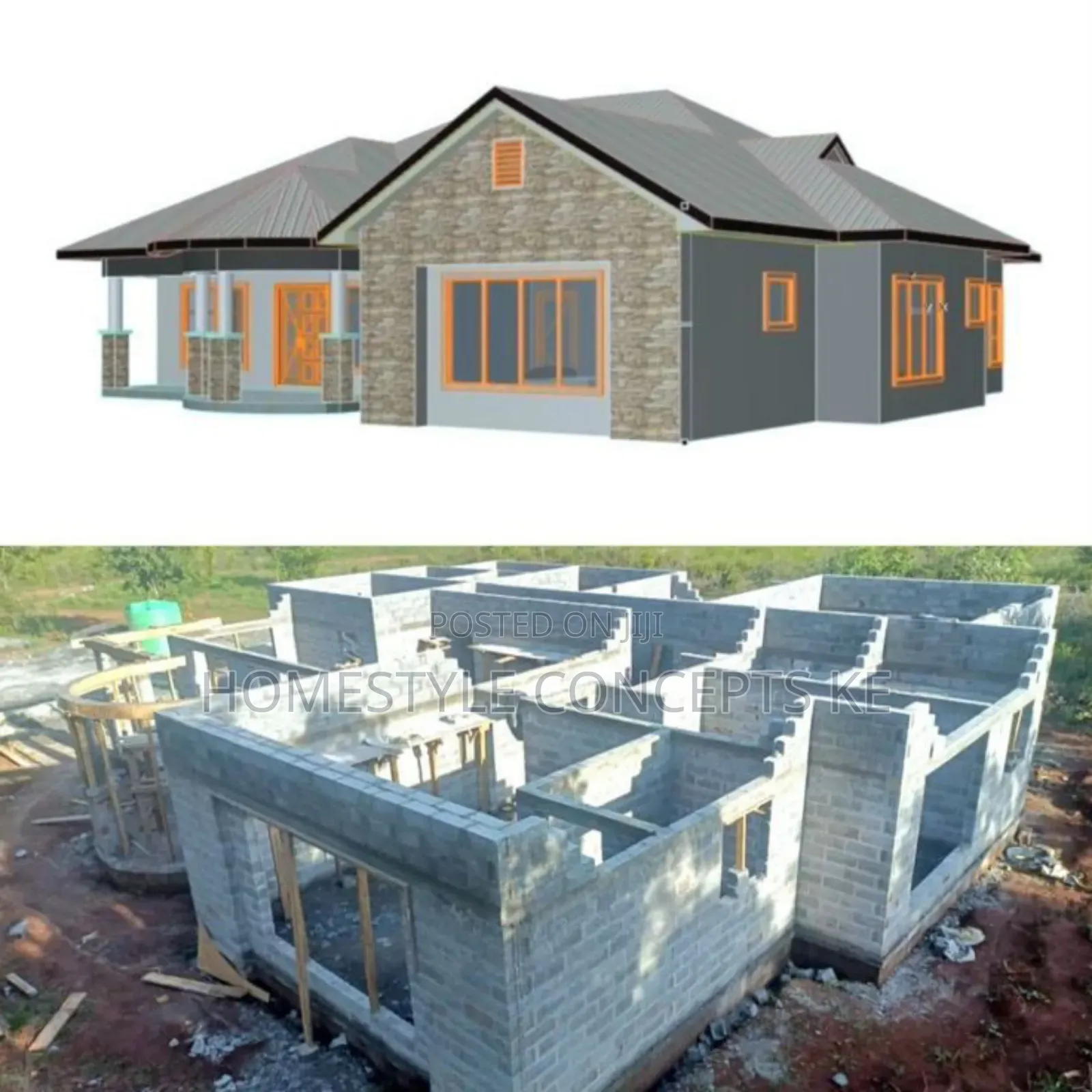 Modern Flat Roof Complex Home Design and Build Contractors