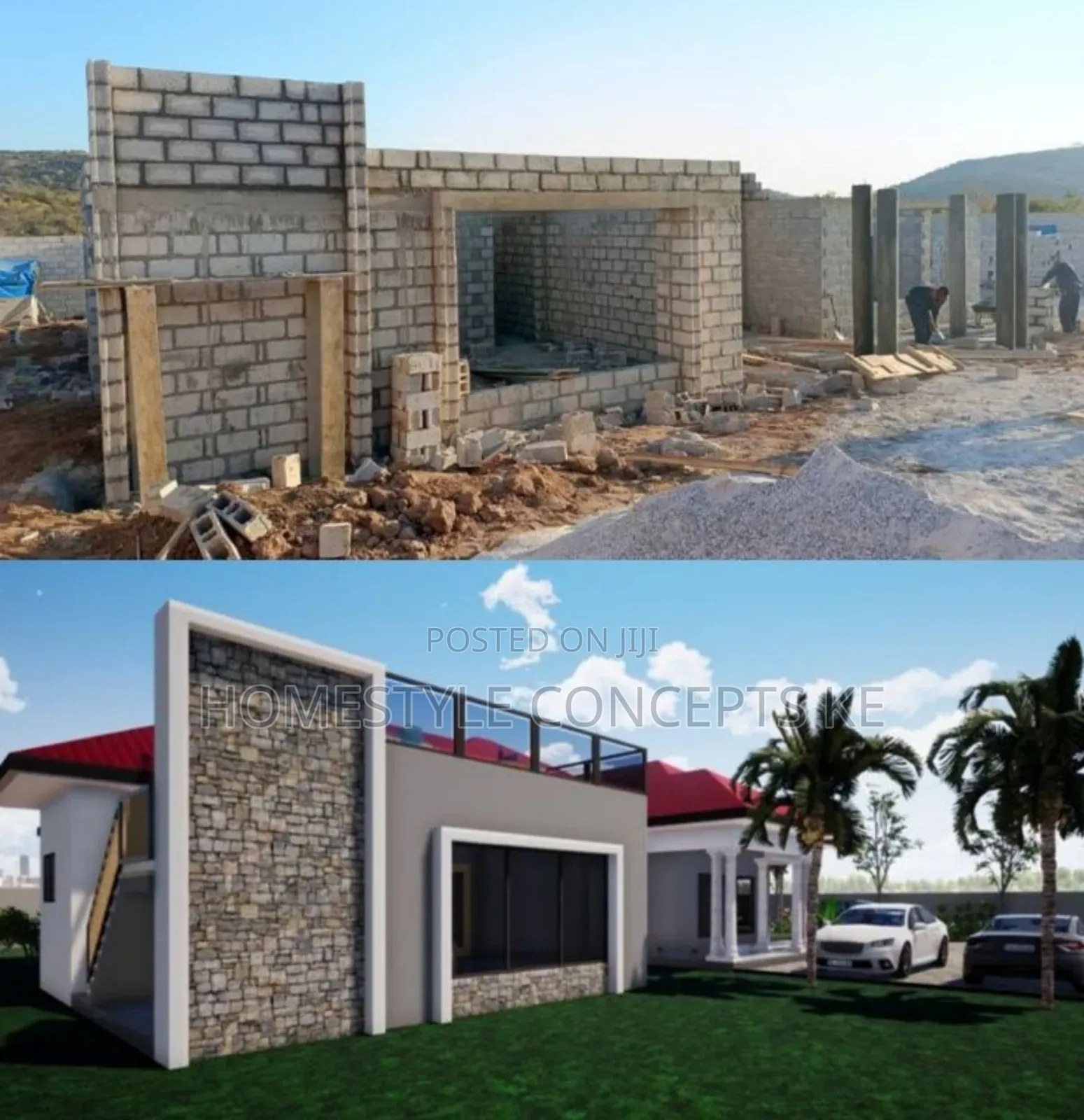 Modern Flat Roof Complex Home Design and Build Contractors