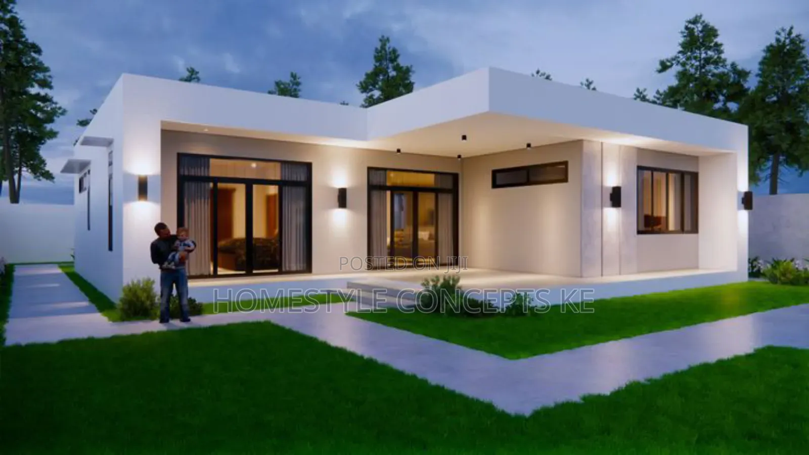 Design and Build Services for Modern Family Home Houses