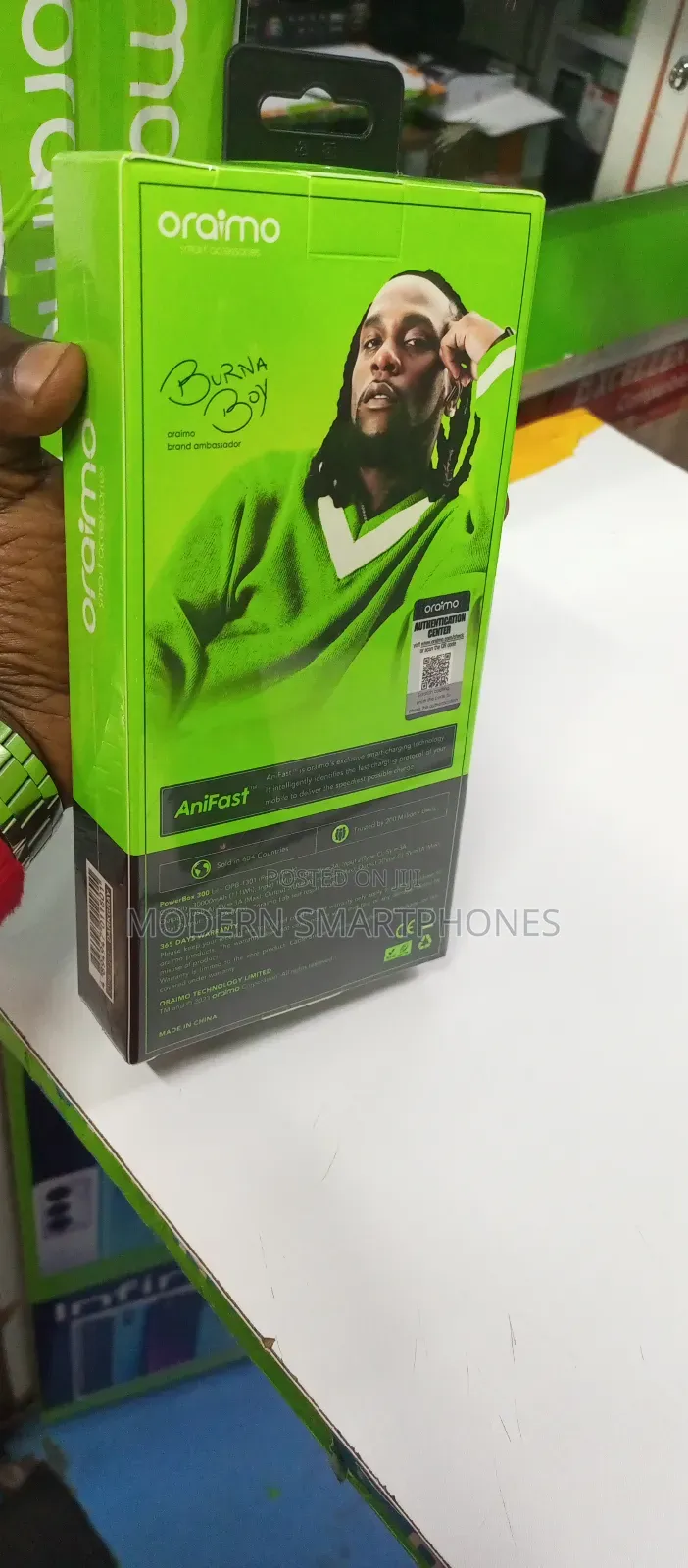 Oraimo 30000mah Power Bank 15W Type C in and Out