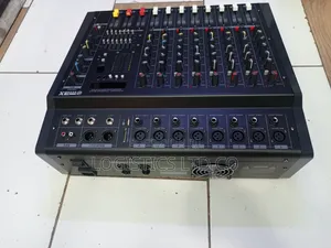 Omax Audio Powered Mixer, 8 Channel With Bluetooth and USB