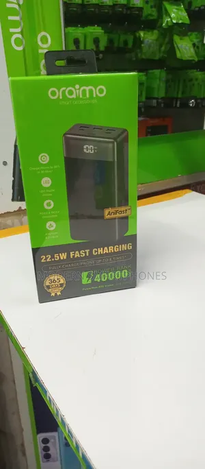 Oraimo Powerbox 400 Vision 40000mah 22.5W Power Bank
