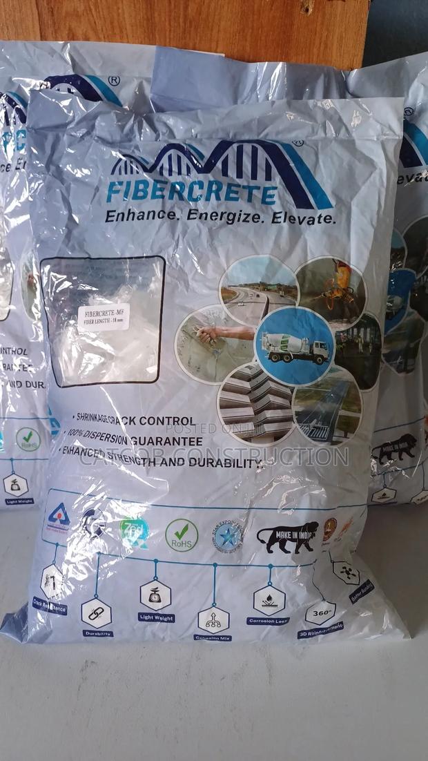 High-Quality Fibercrete for Stronger Construction - main view
